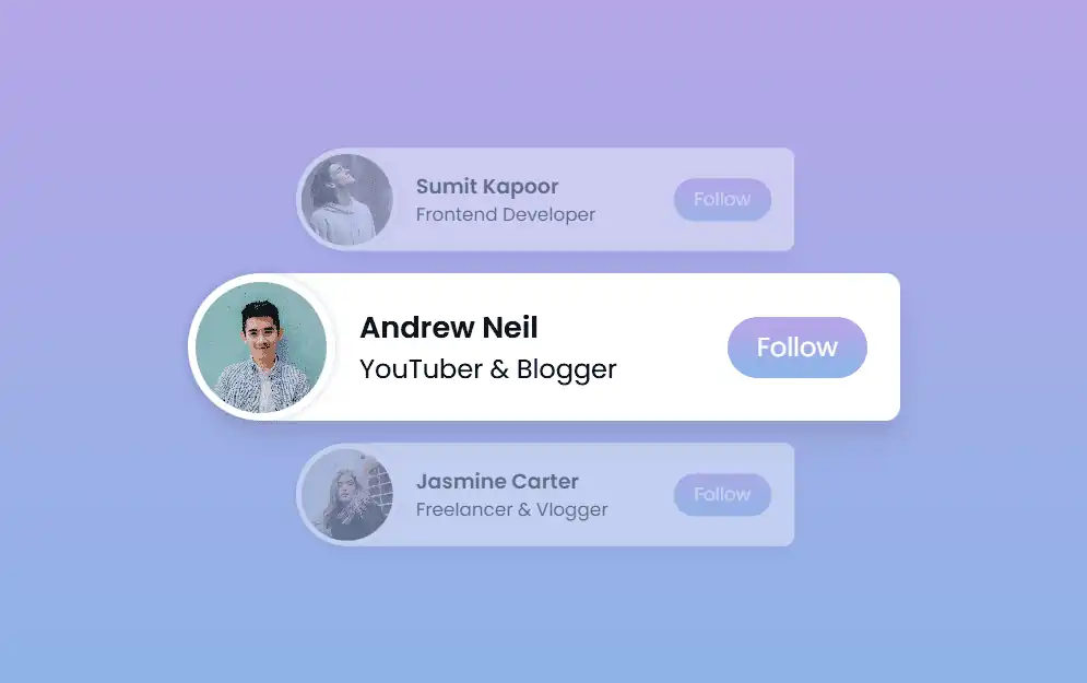 垂直图片轮播HTML5+CSS3